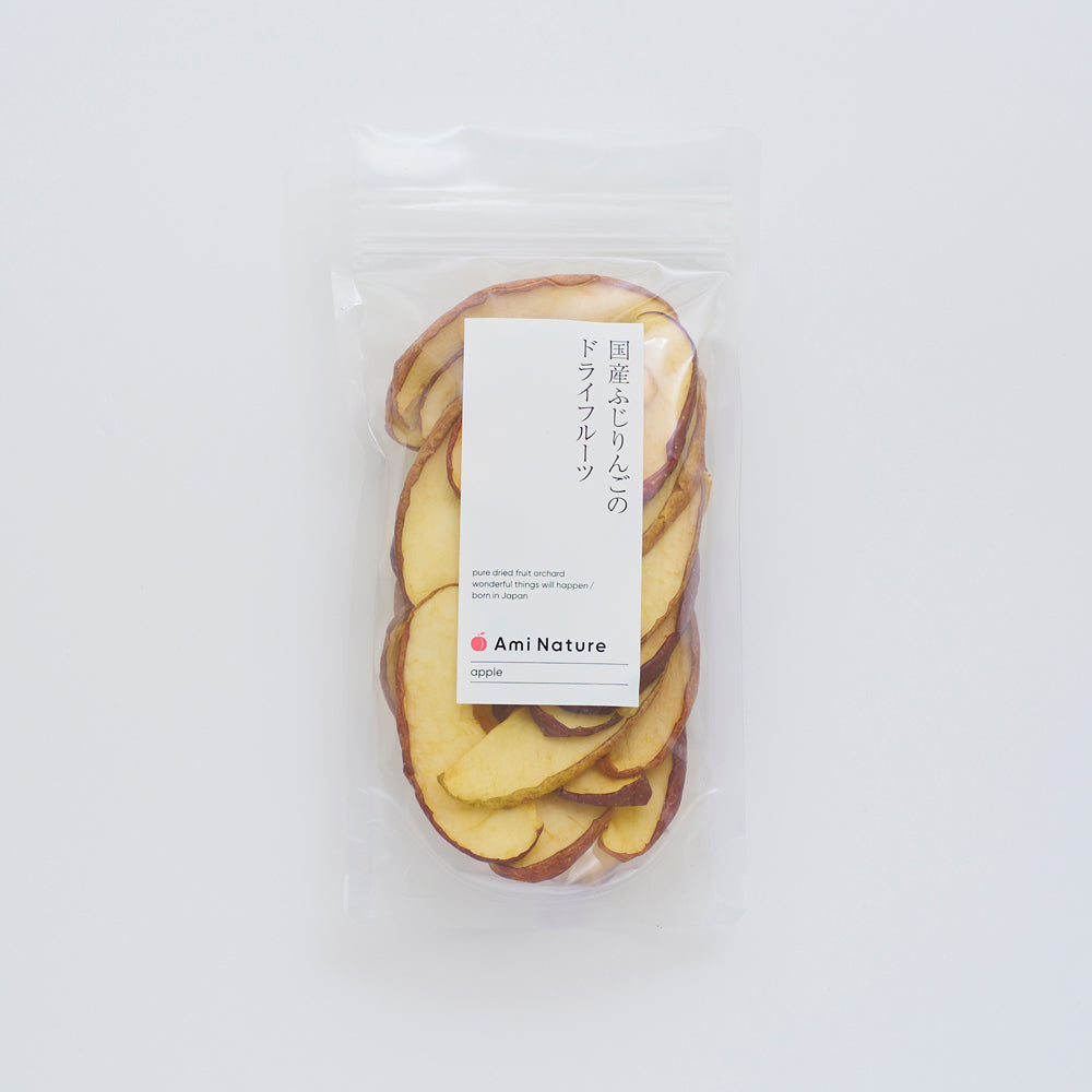 ピュアドライフルーツ ふじりんご 65g – AmiNature
