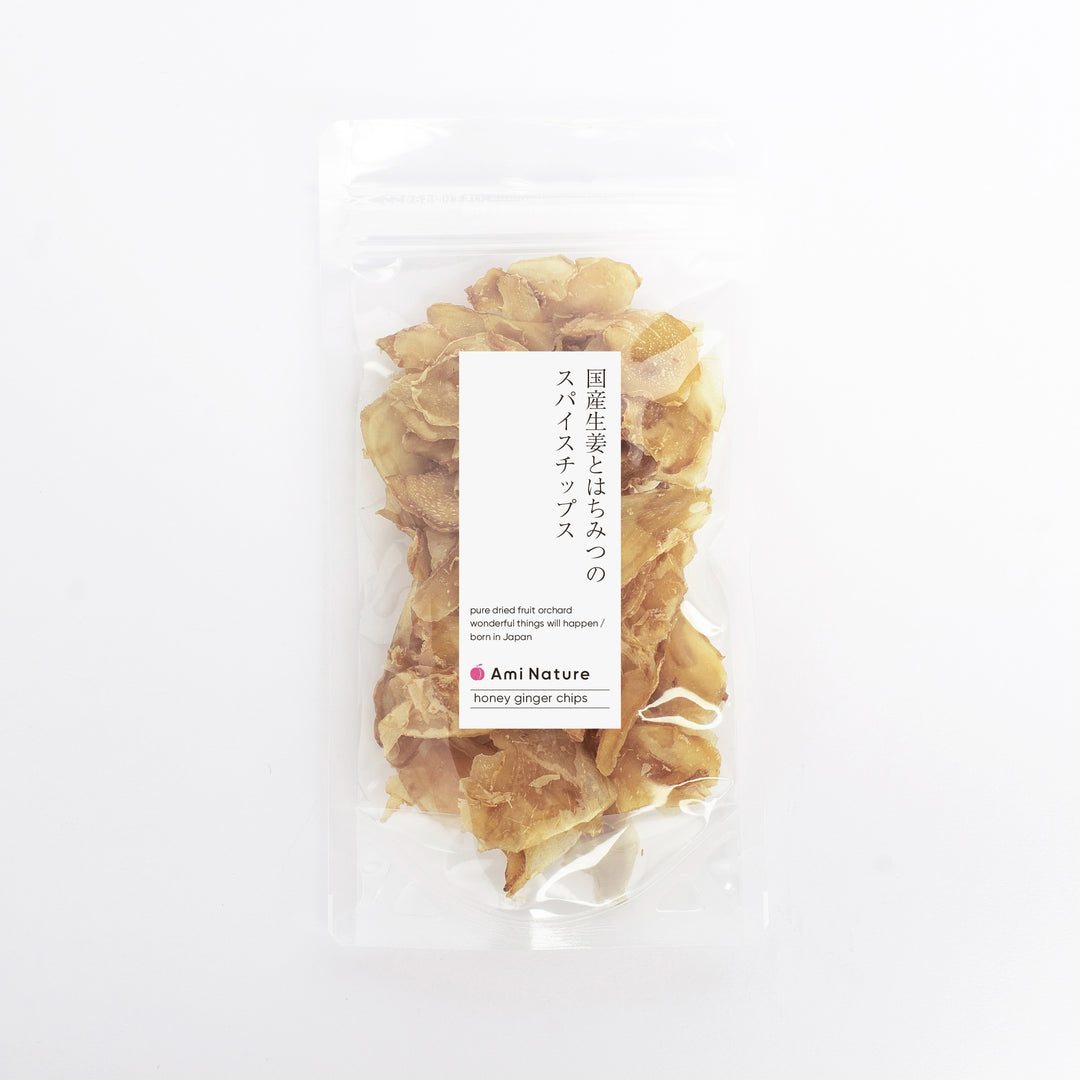 国産しょうがとはちみつのスパイスチップス 50g